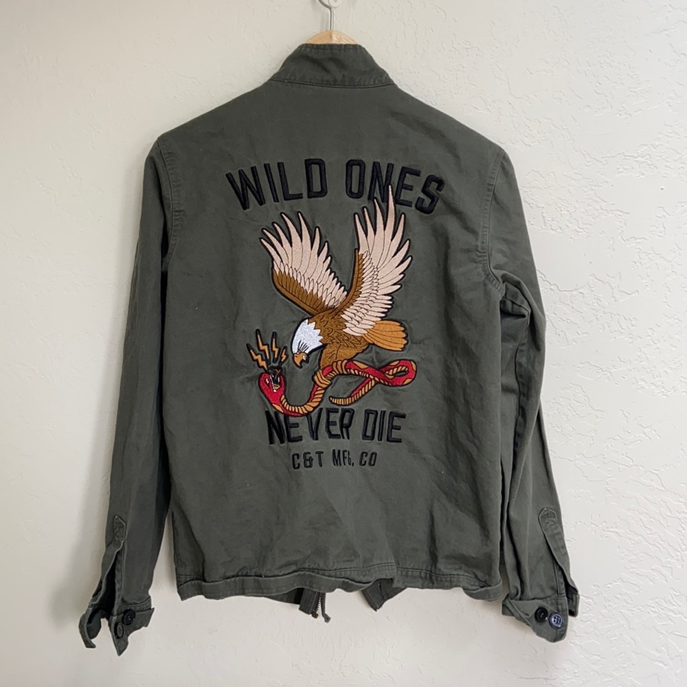 P&Co Embroidered Utility Jacket